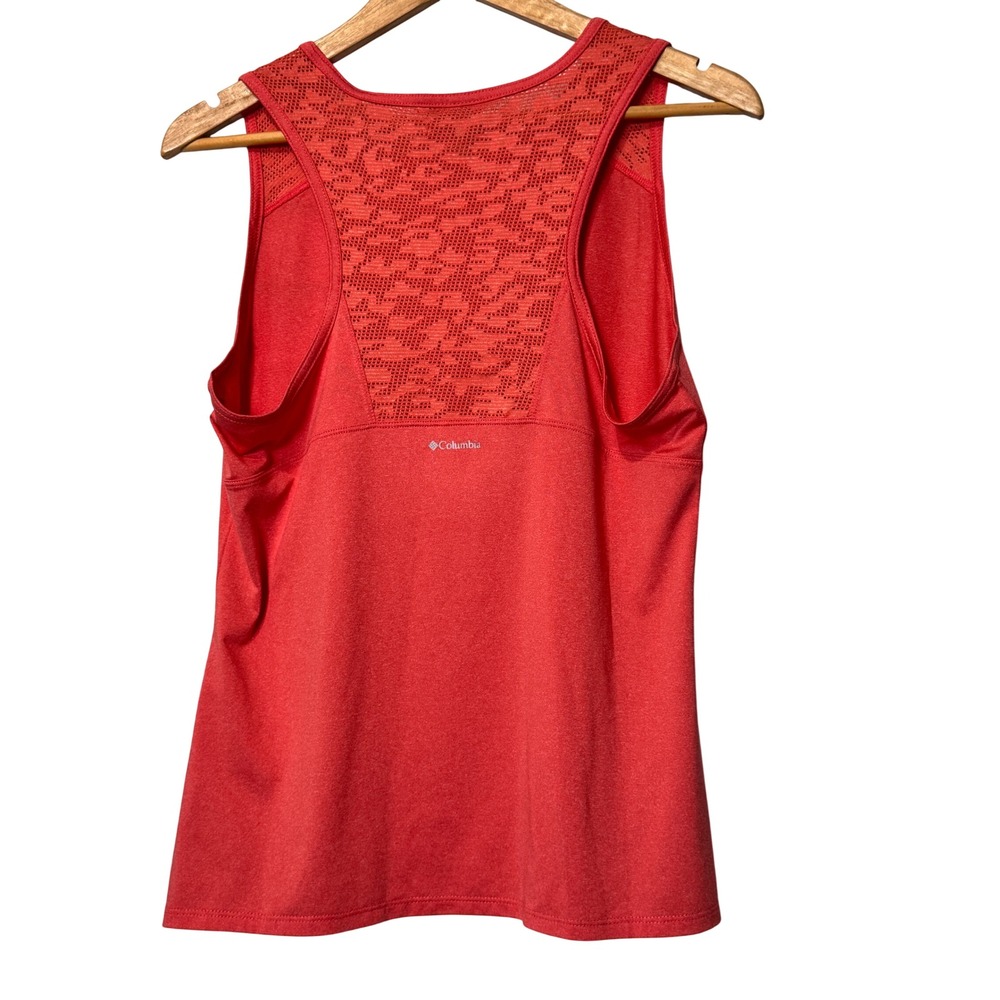 Columbia Sportswear Womens Coral Tank Top Athletic Mesh Back‎ Size M - Picture 2 of 7